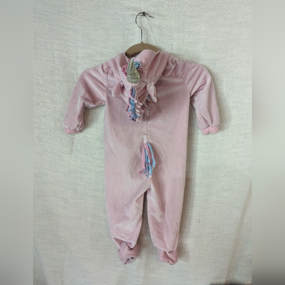 Dream play imagine 24 month unicorn zip up costume, play suit (H)